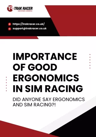 Importance of Good Ergonomics in Sim Racing