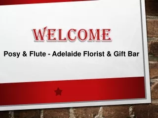 welcome