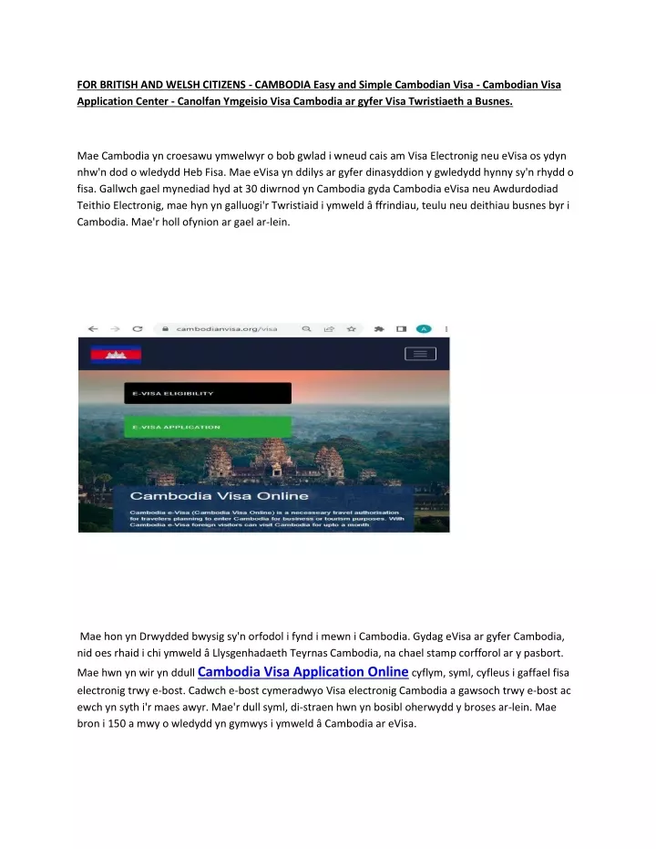 for british and welsh citizens cambodia easy
