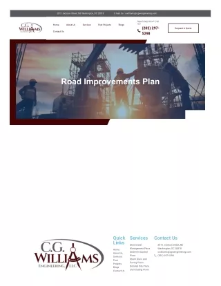 Road Improvement Plan - CGW Engineering LLC