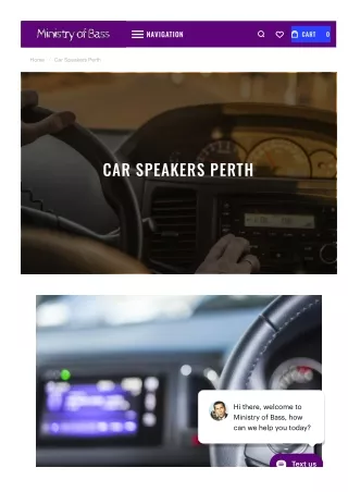 Car Speakers perth