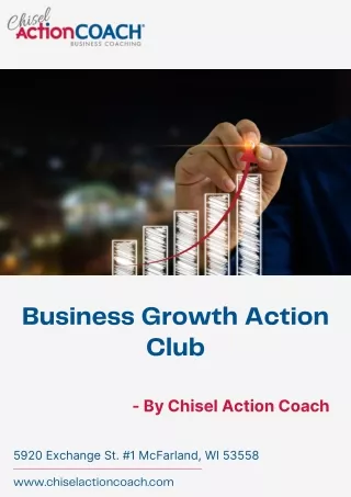 Business Growth Action Club | Chisel Action Coach