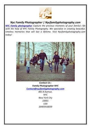 Nyc Family Photographer | Nycfamilyphotography.com