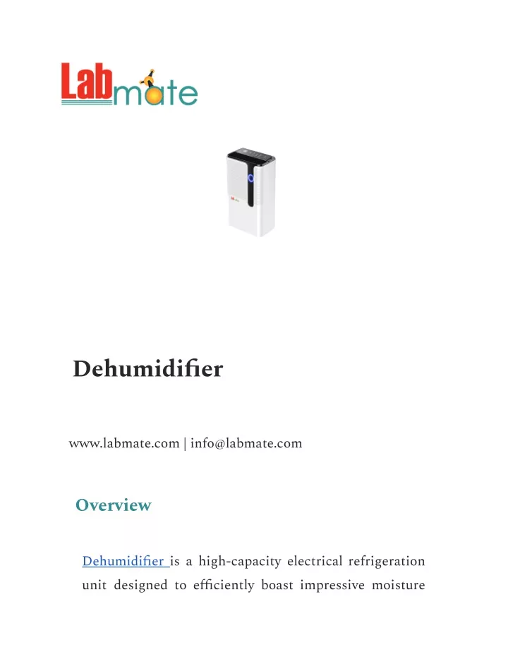 dehumidifier