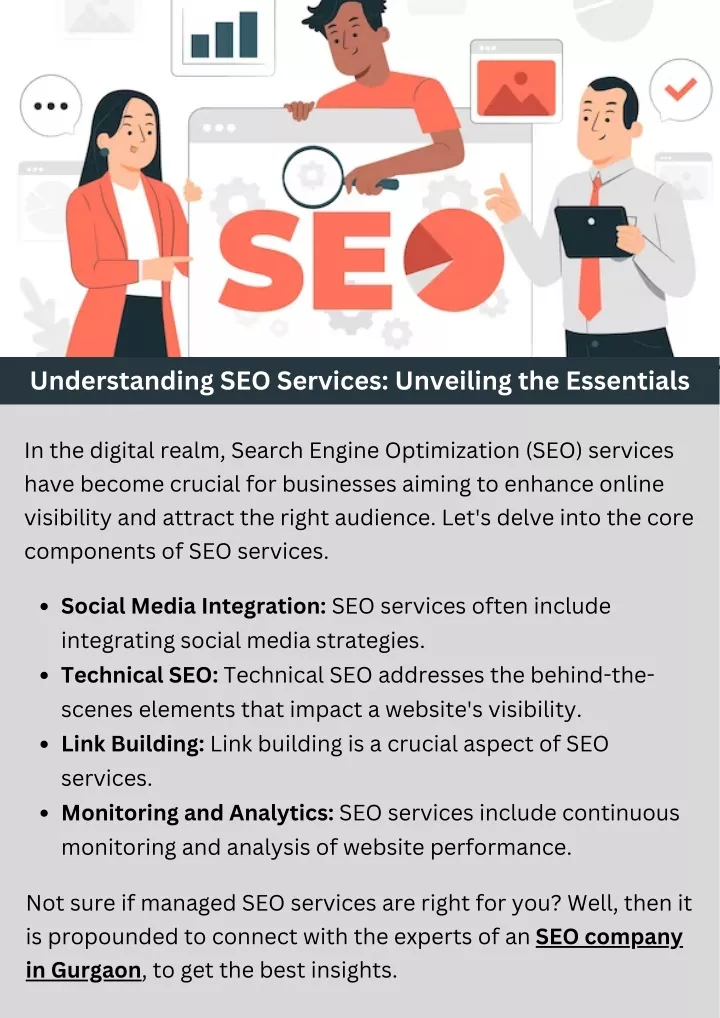 understanding seo services unveiling