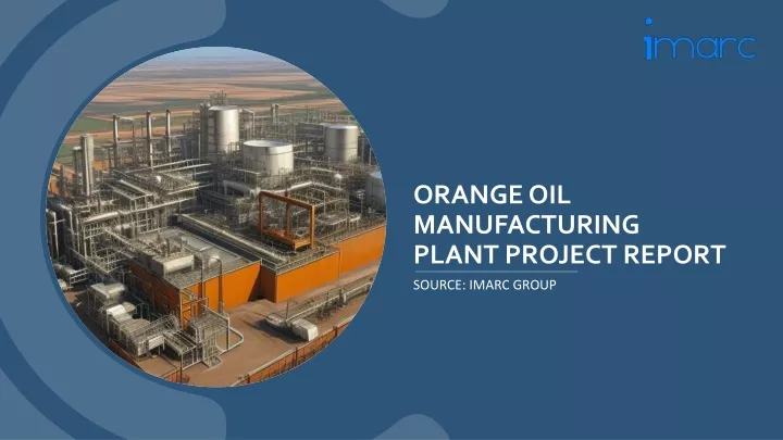 orange oil manufacturing plant project report