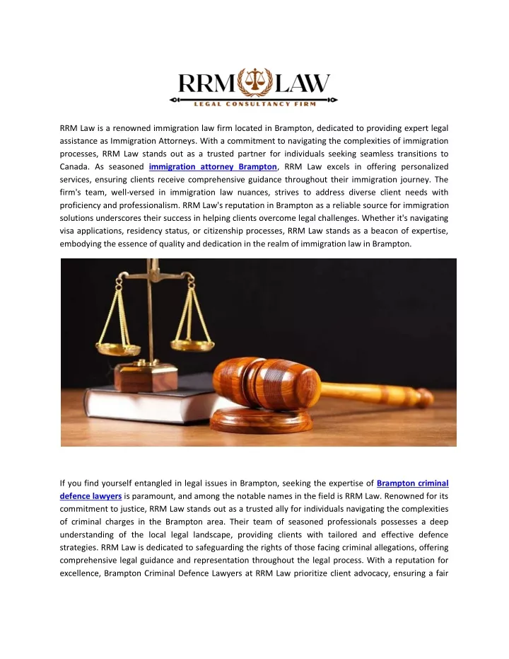 rrm law is a renowned immigration law firm