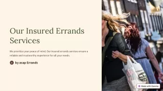 Our-Insured-Errands-Services