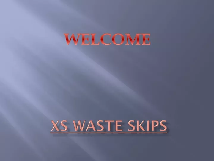 xs waste skips