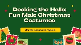 Decking the Halls Fun Male Christmas Costumes