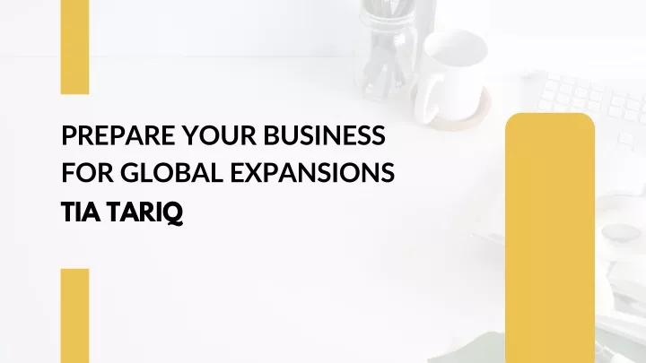 prepare your business for global expansions