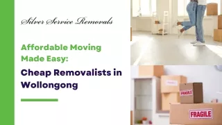 Affordable Moving Made Easy with Cheap Removalists in Wollongong