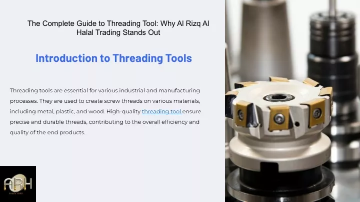 the complete guide to threading tool why al rizq