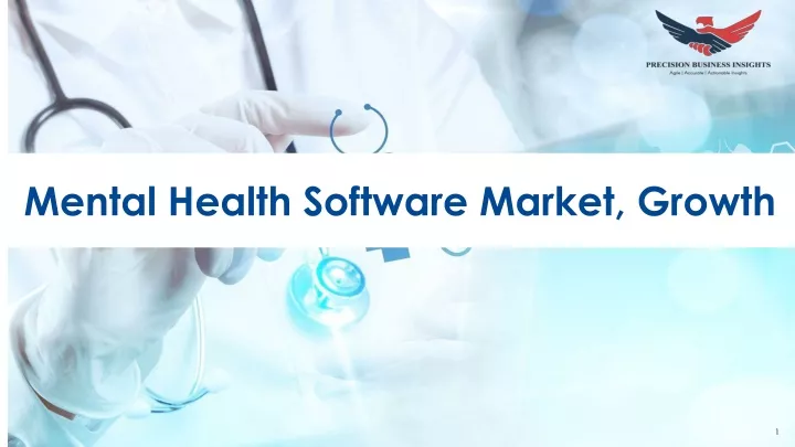 mental health software market growth