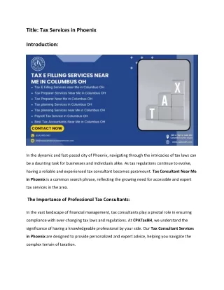 title tax services in phoenix