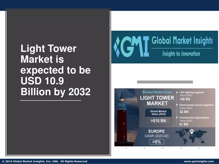light tower market is expected