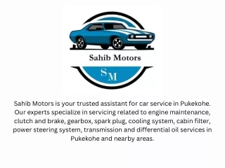 Sahib Motors Car Service Pukekohe