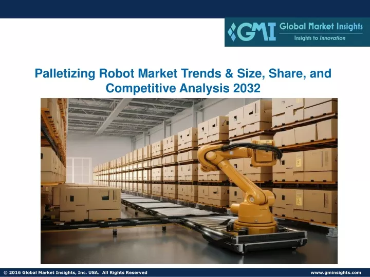 palletizing robot market trends size share
