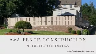 MA Fence Contractor