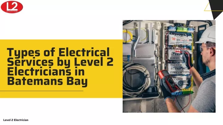 types of electrical services by level