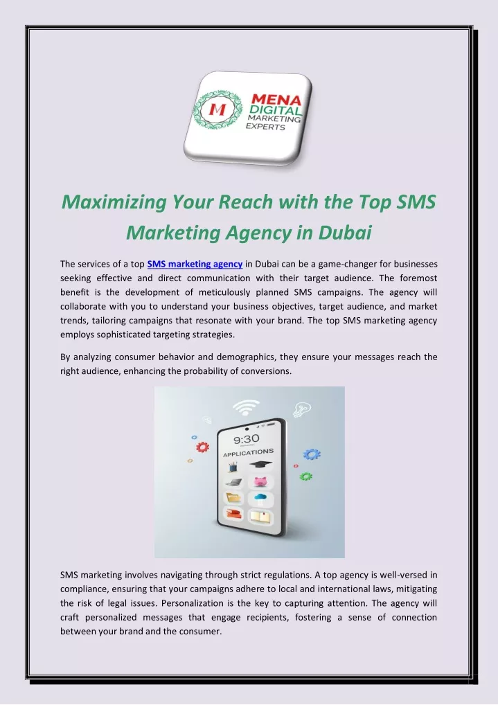 maximizing your reach with the top sms marketing