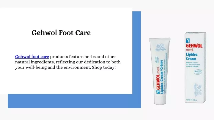 gehwol foot care gehwol foot care