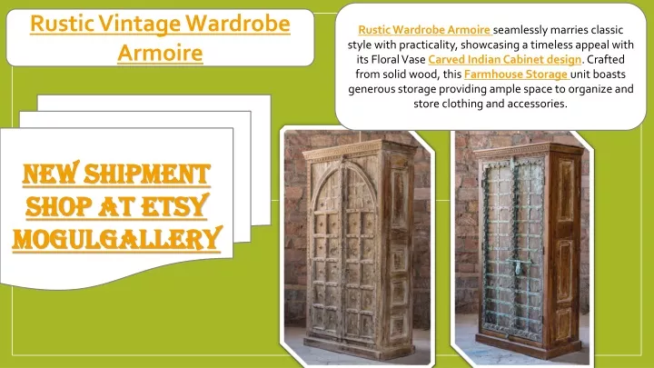 rustic wardrobe armoire seamlessly marries