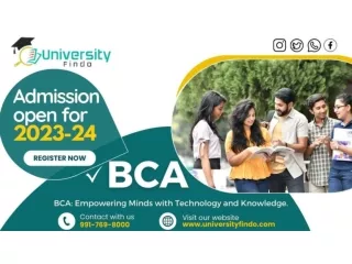 The power Of Technology with best BCA College in India 2023-24