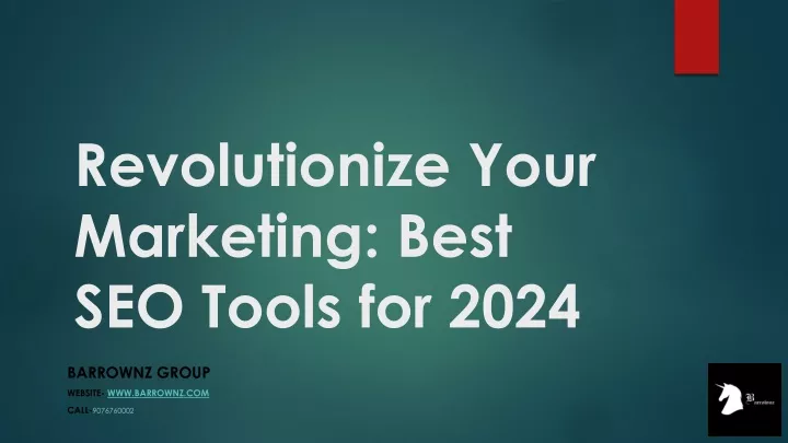 revolutionize your marketing best seo tools for 2024