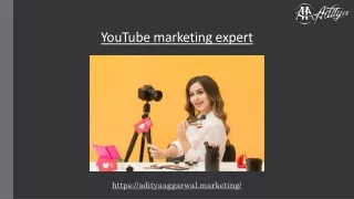YouTube marketing expert