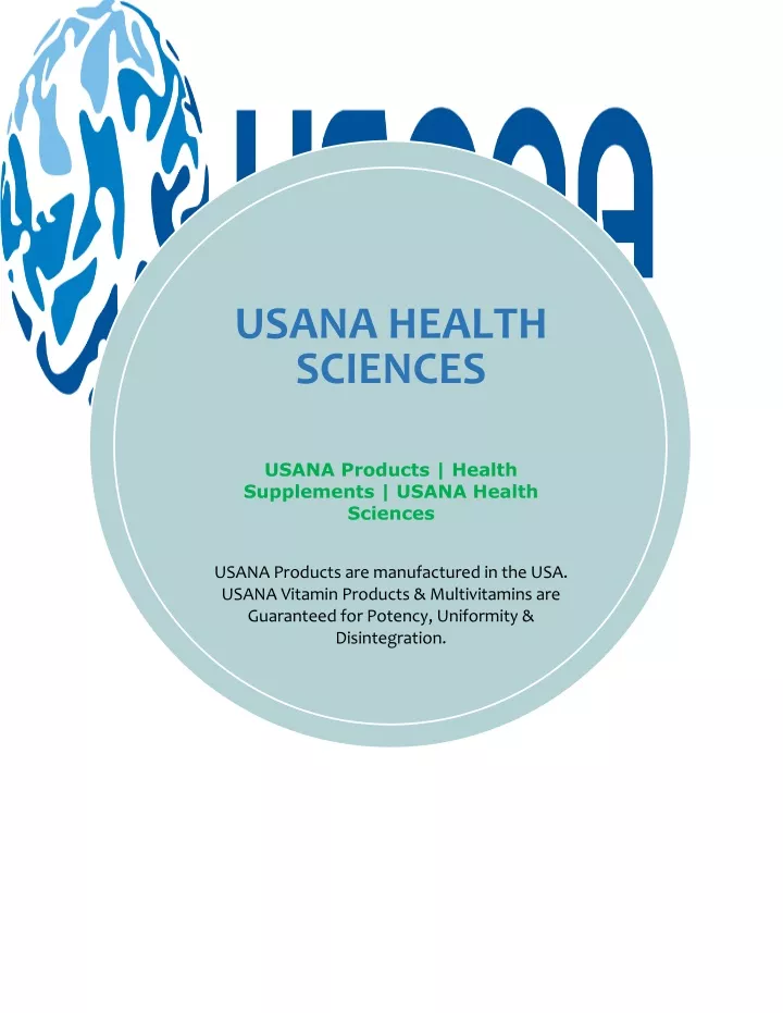 usana health sciences