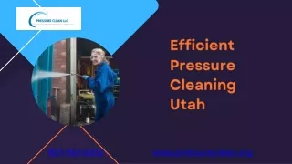 Clear Skies, Clean Surfaces: Navigating Pressure Cleaning in Utah