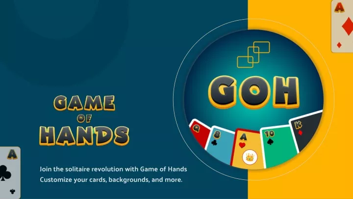 join the solitaire revolution with game of hands