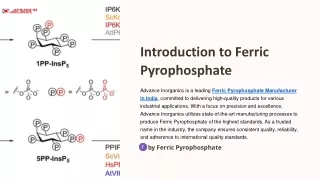 Ferric Pyrophosphate Manufacturer in India