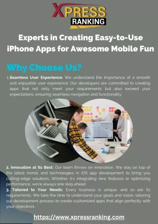 Experts in Creating Easy-to-Use iPhone Apps for Awesome Mobile Fun