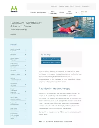 Adelaide Hydrotherapy