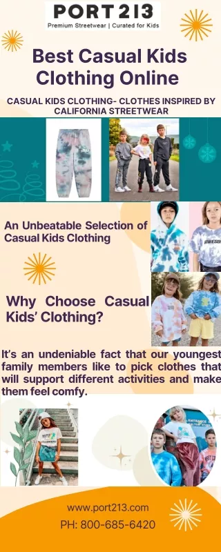 Best Casual Kids Clothing Online