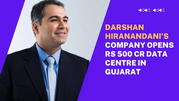 darshan hiranandani s company opens