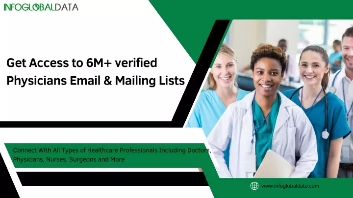 get access to 6m verified physicians email