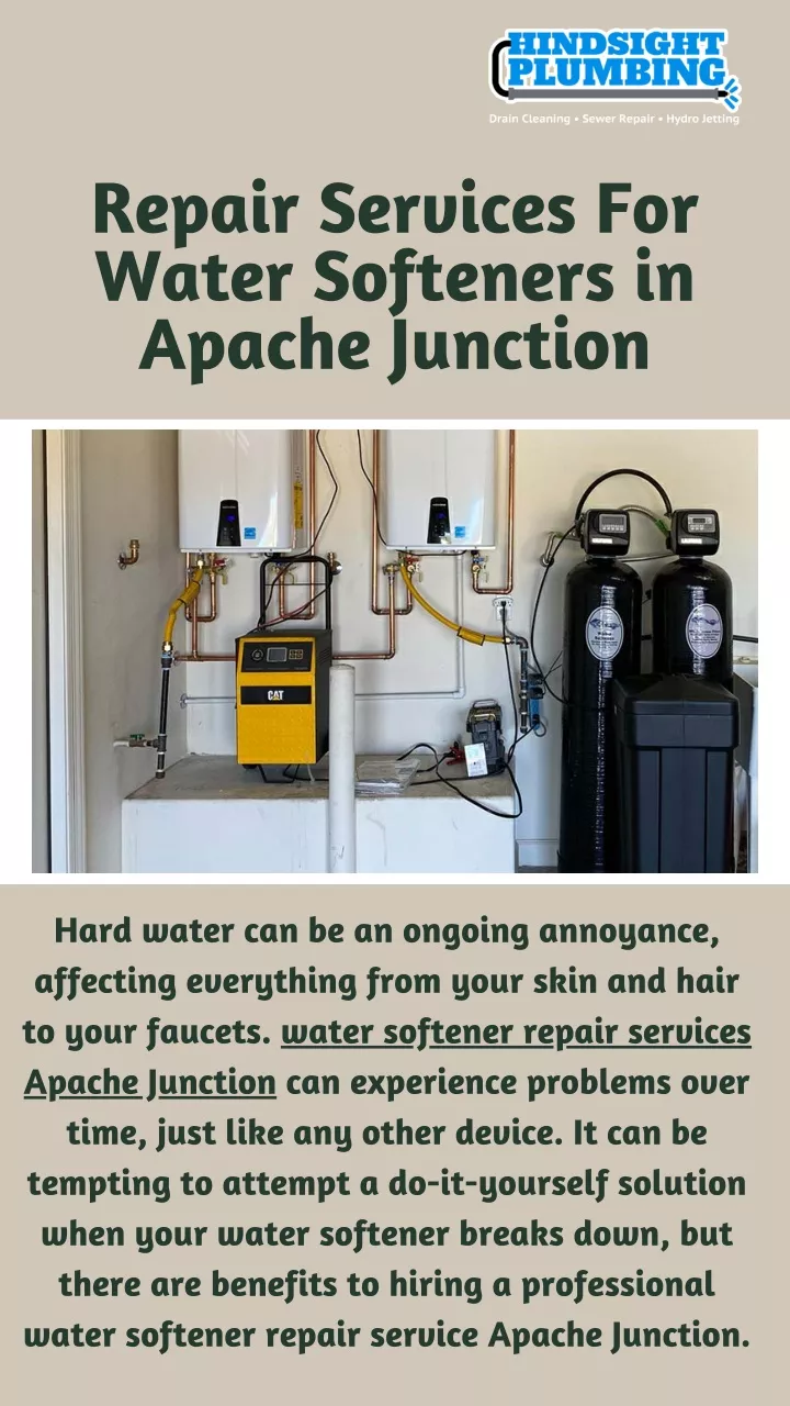 repair services for water softeners in apache