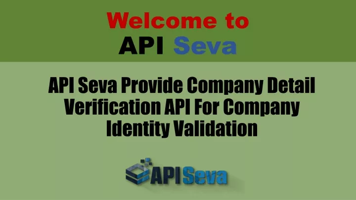 welcome to api seva