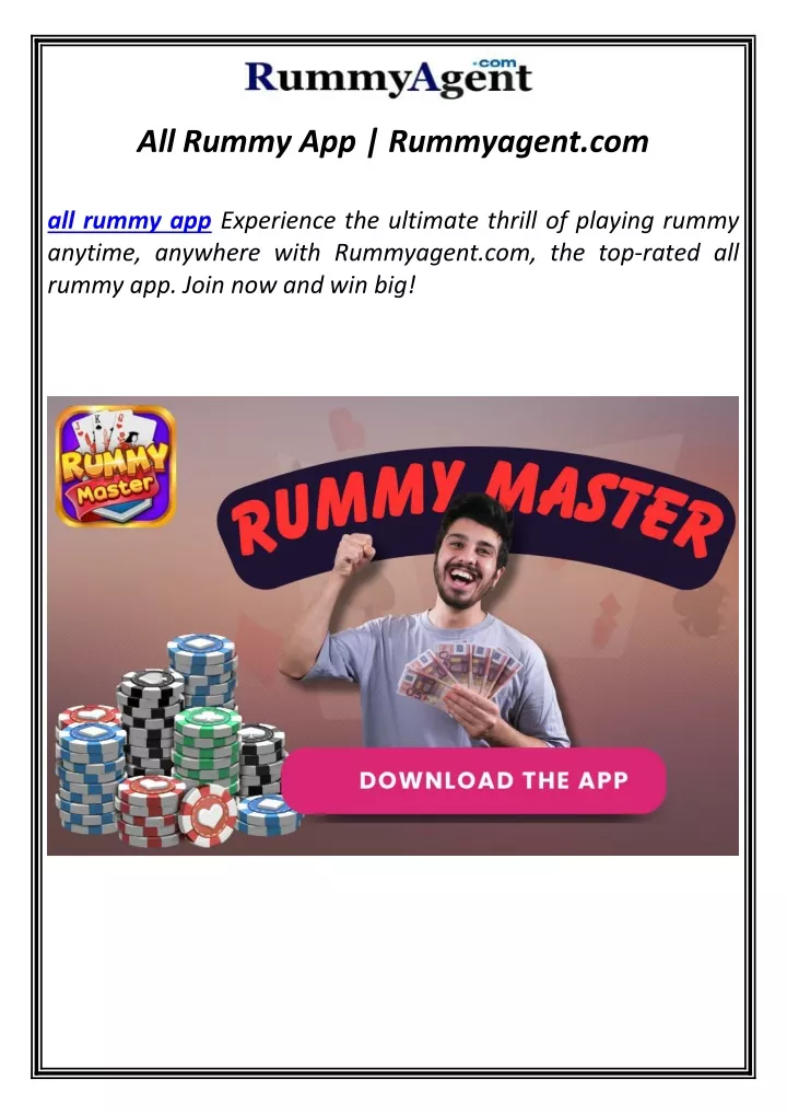 all rummy app rummyagent com