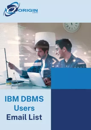 ibm dbms users email list