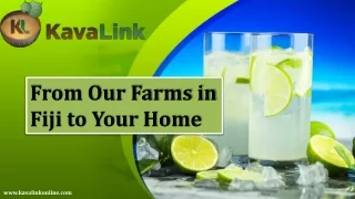 from our farms in fiji to your home