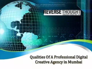 Qualities Of A Professional Digital Creative Agency in Mumbai