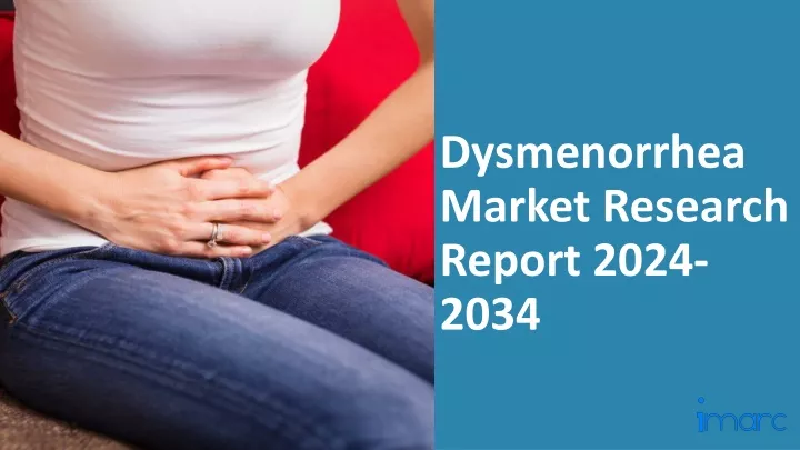 dysmenorrhea market research report 2024 2034