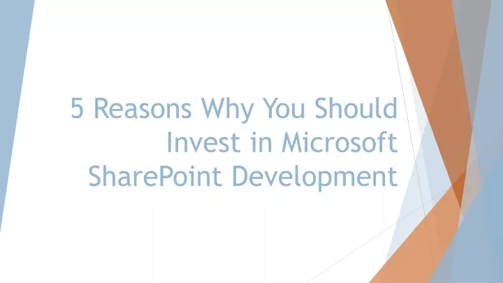 5 reasons why you should invest in microsoft