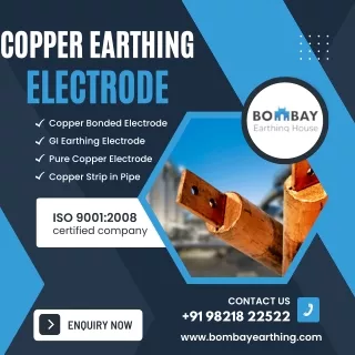 Copper Earthing Electrode | GI Earthing Electrode | Earth Pit Cover