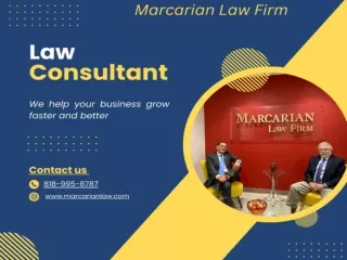 Los Angeles Business & Corporate Litigation Attorney - Marcarian Law Firm