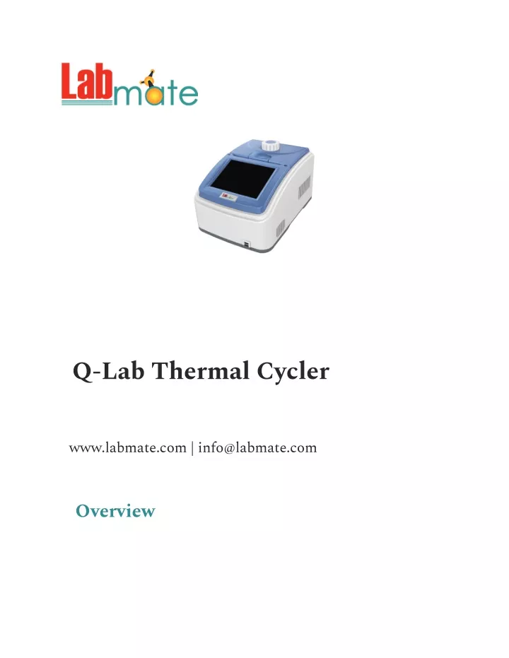 q lab thermal cycler